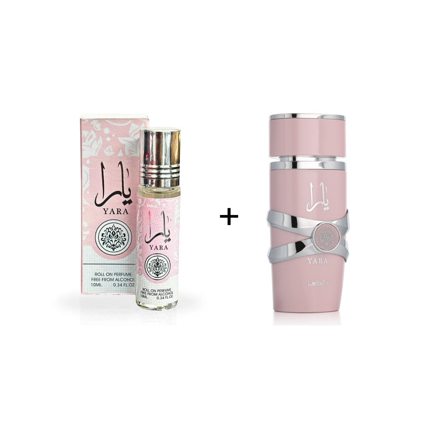 Lattafa Yara EDP 100 ml + Oil Roll On 10 ml