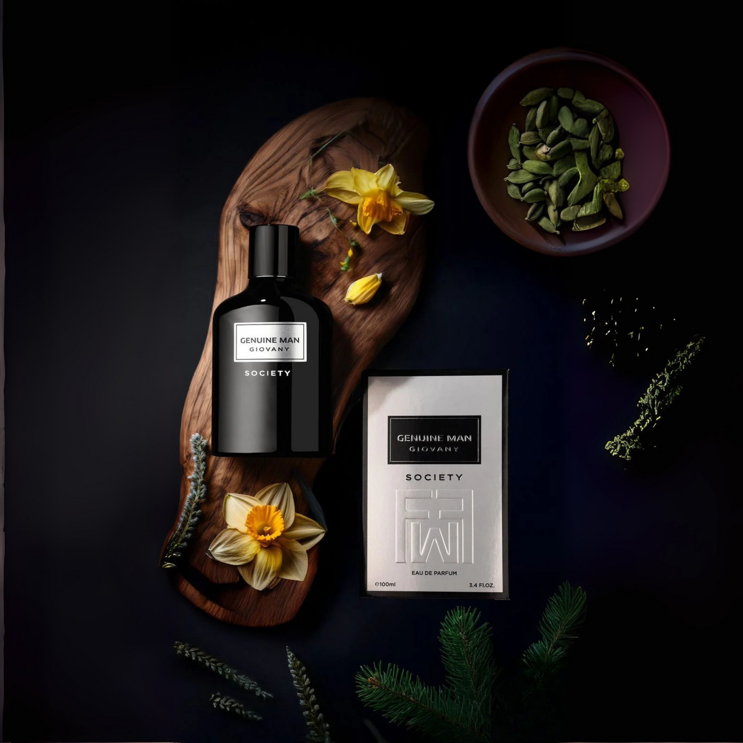 Giovany Genuine Man Society Fragrance World EDP 100 ml