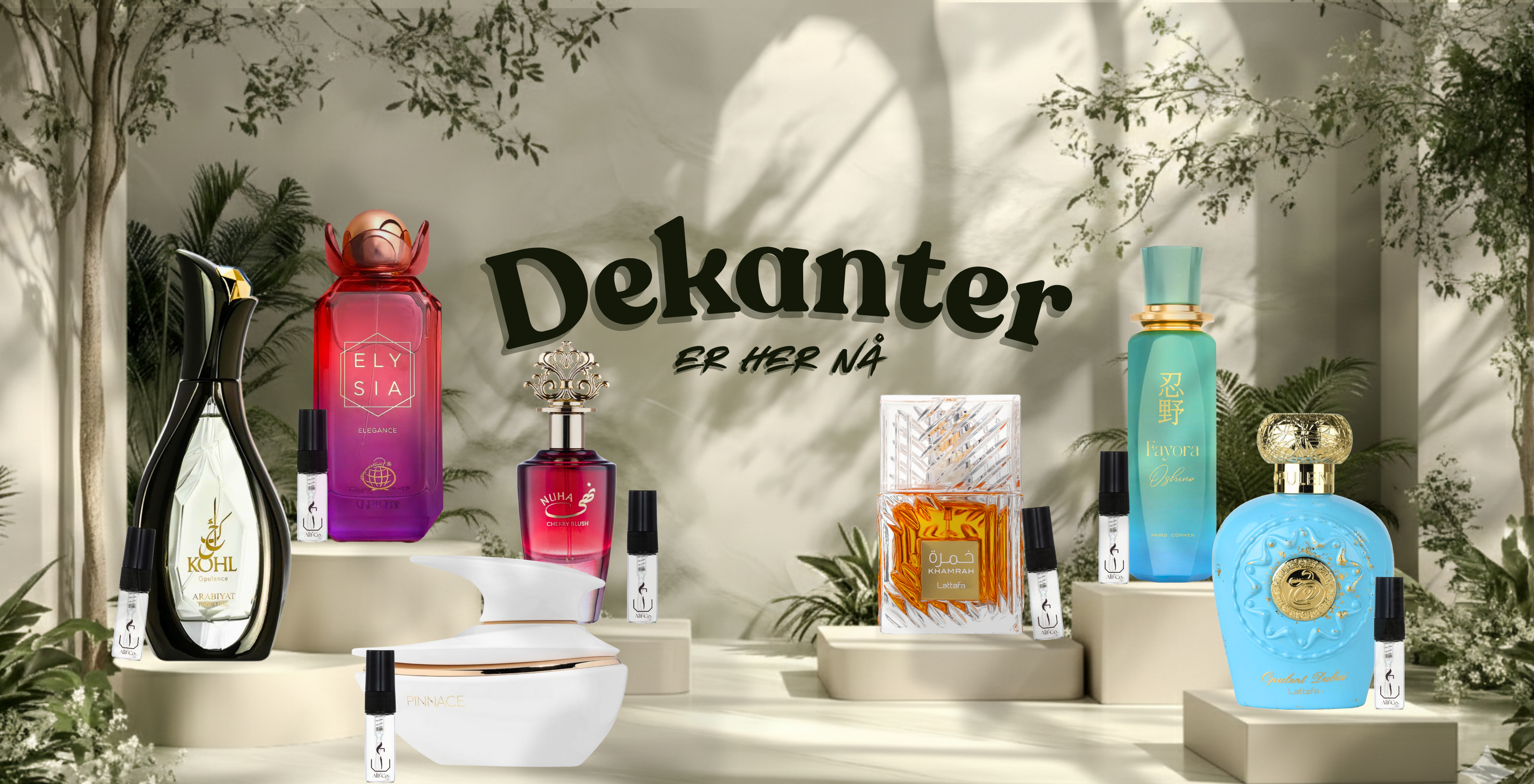 Dekanter er tilbake hos AlifCo.