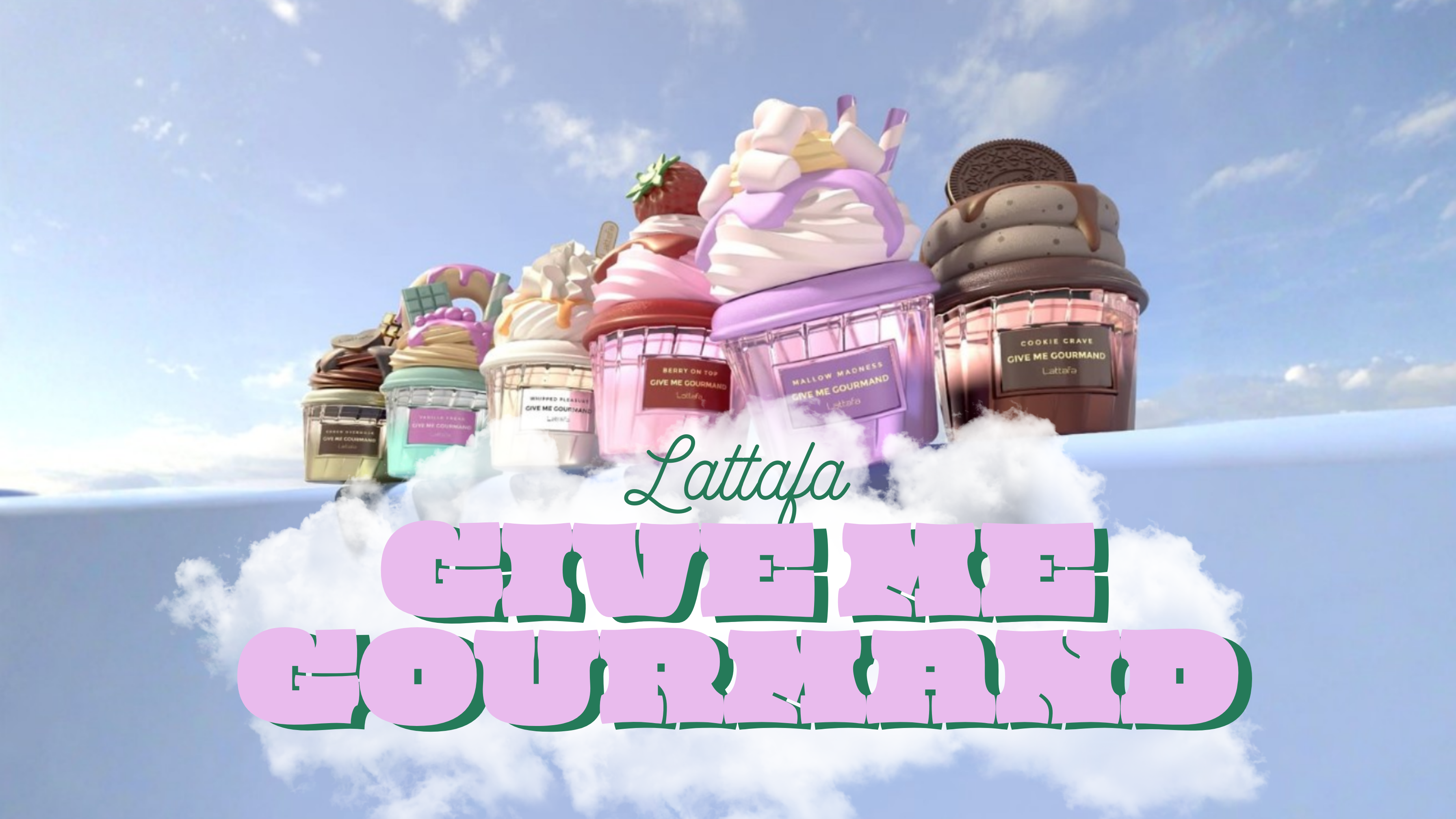 🍰 Nyhet hos Alif Co: Give Me Gourmand, den søteste serien fra Lattafa 🍫✨