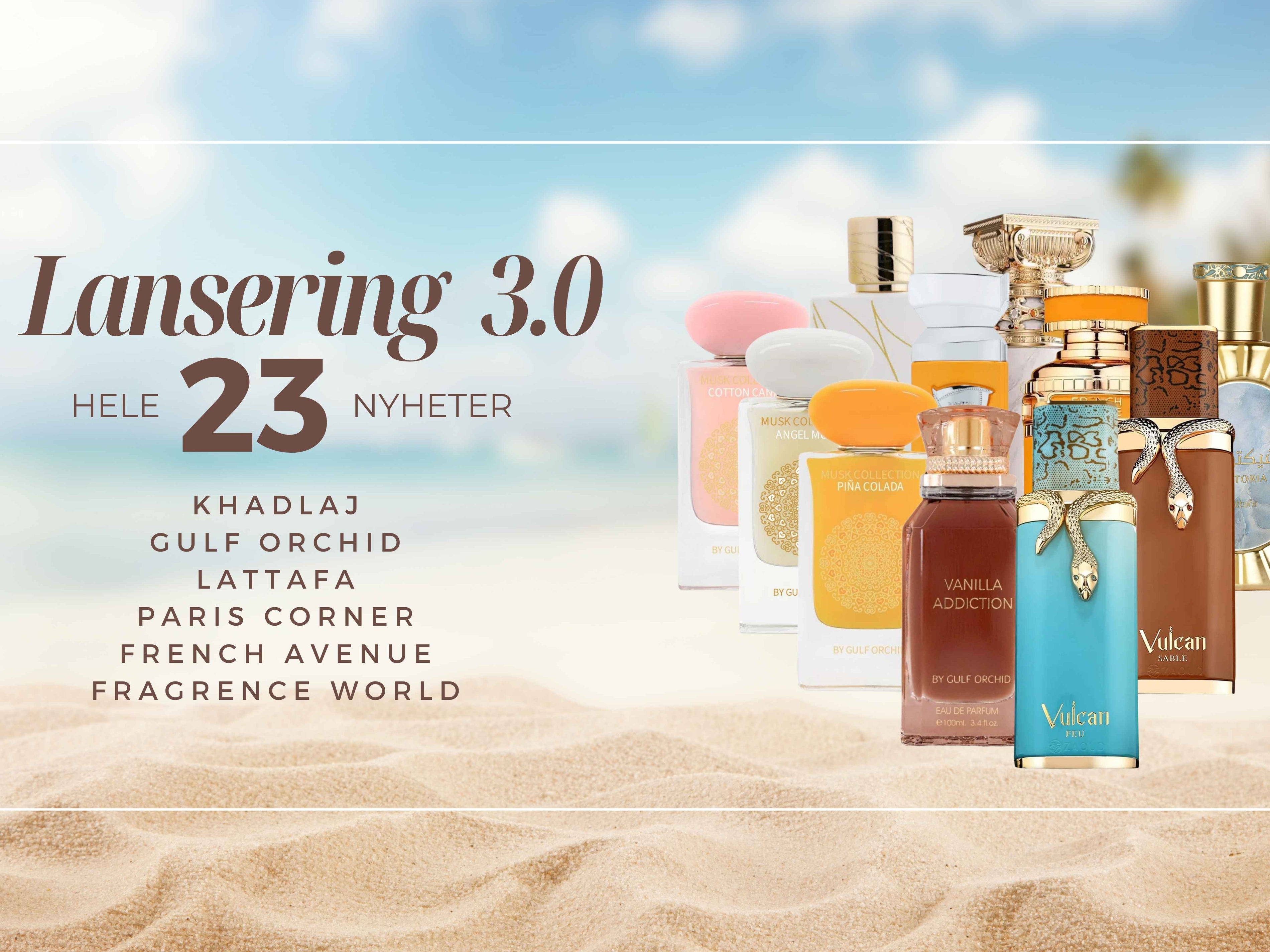 Lansering 3.0 – Hele 23 nye parfymer er her!