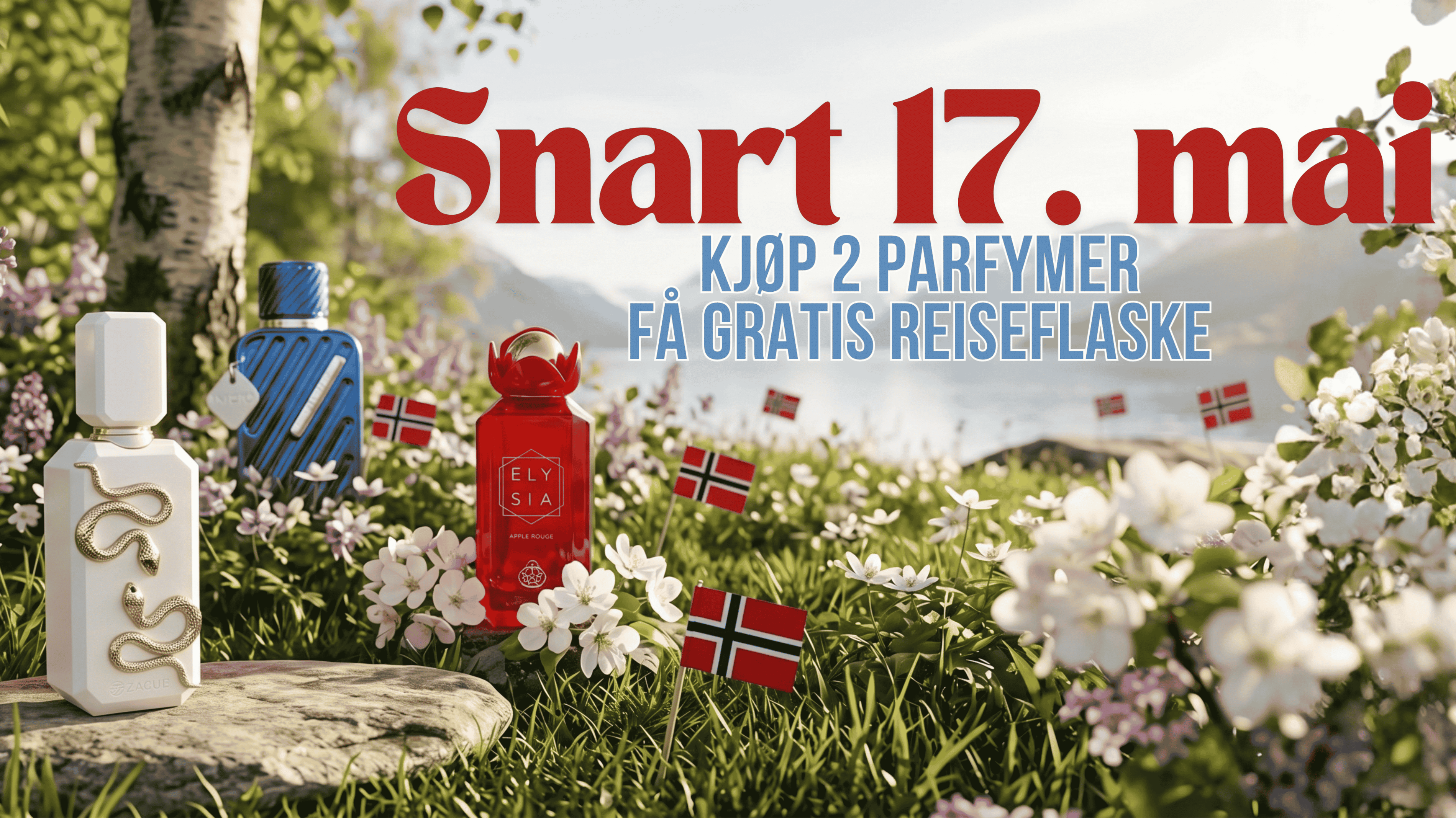 17. mai parfymer, duftene vi gleder oss til å bruke på årets største feiring🇳🇴