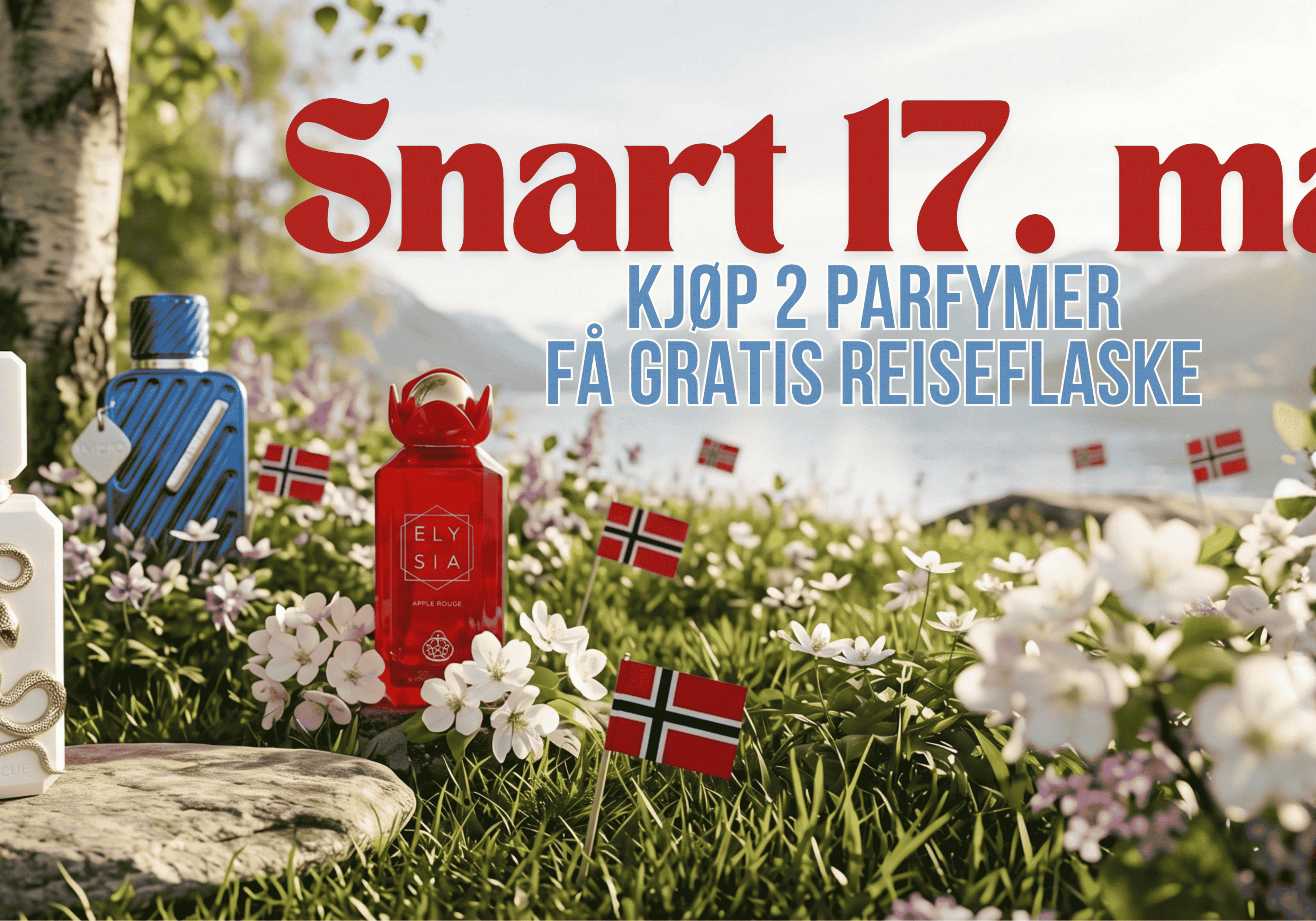 17. mai parfymer, duftene vi gleder oss til å bruke på årets største feiring🇳🇴