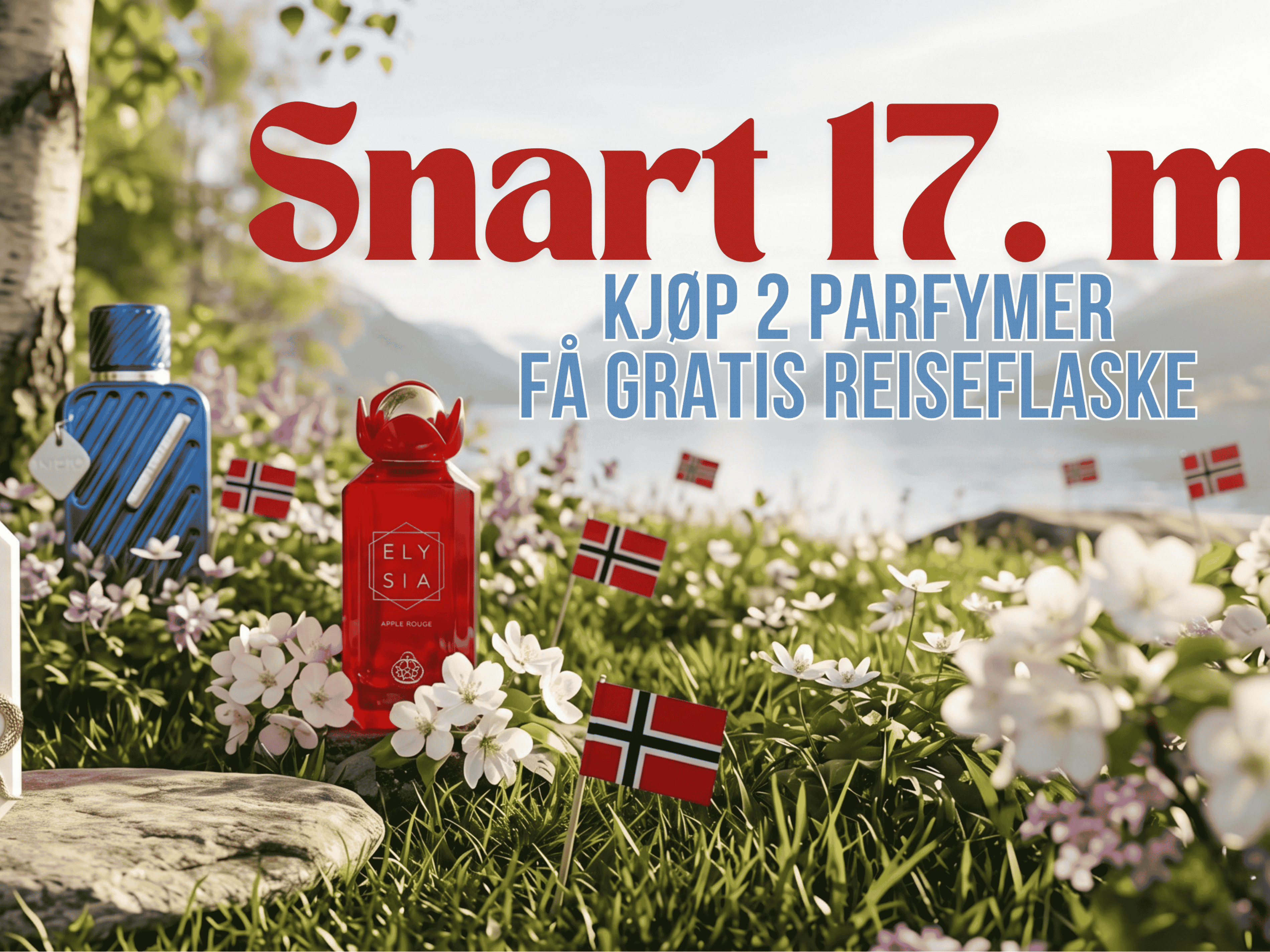 17. mai parfymer, duftene vi gleder oss til å bruke på årets største feiring🇳🇴