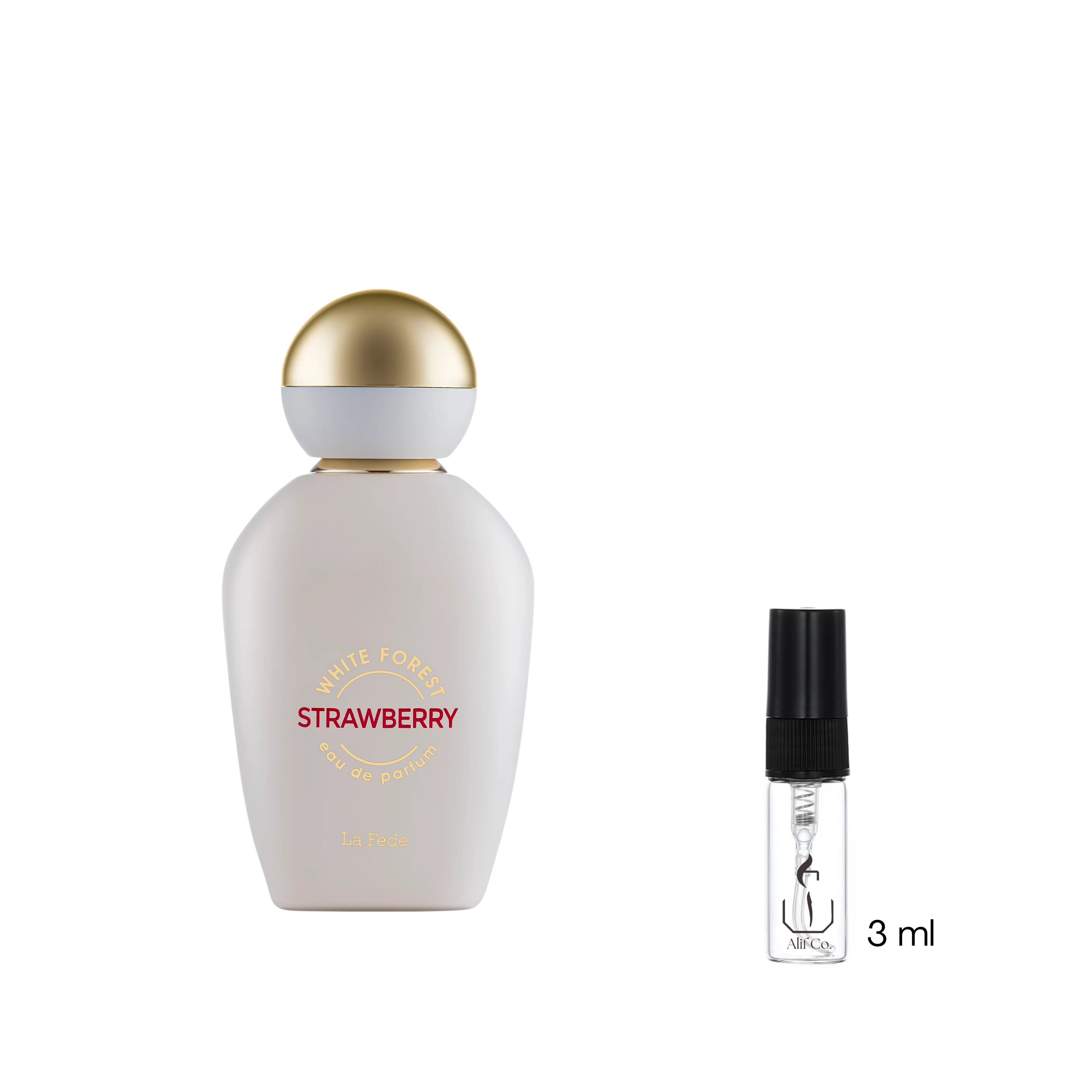White Forest Strawberry La Fede Khadlaj EDP 3 ml