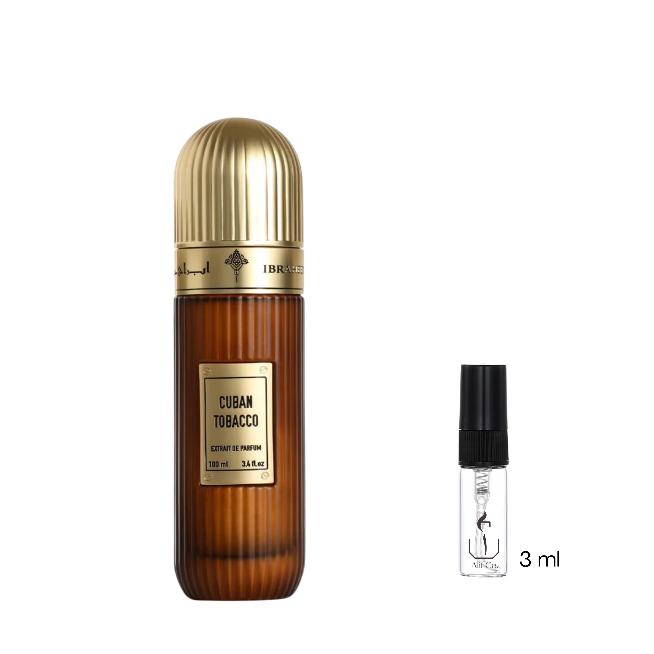 Cuban Tobacco Ibrahim Al-Qurashi EDP 3 ml