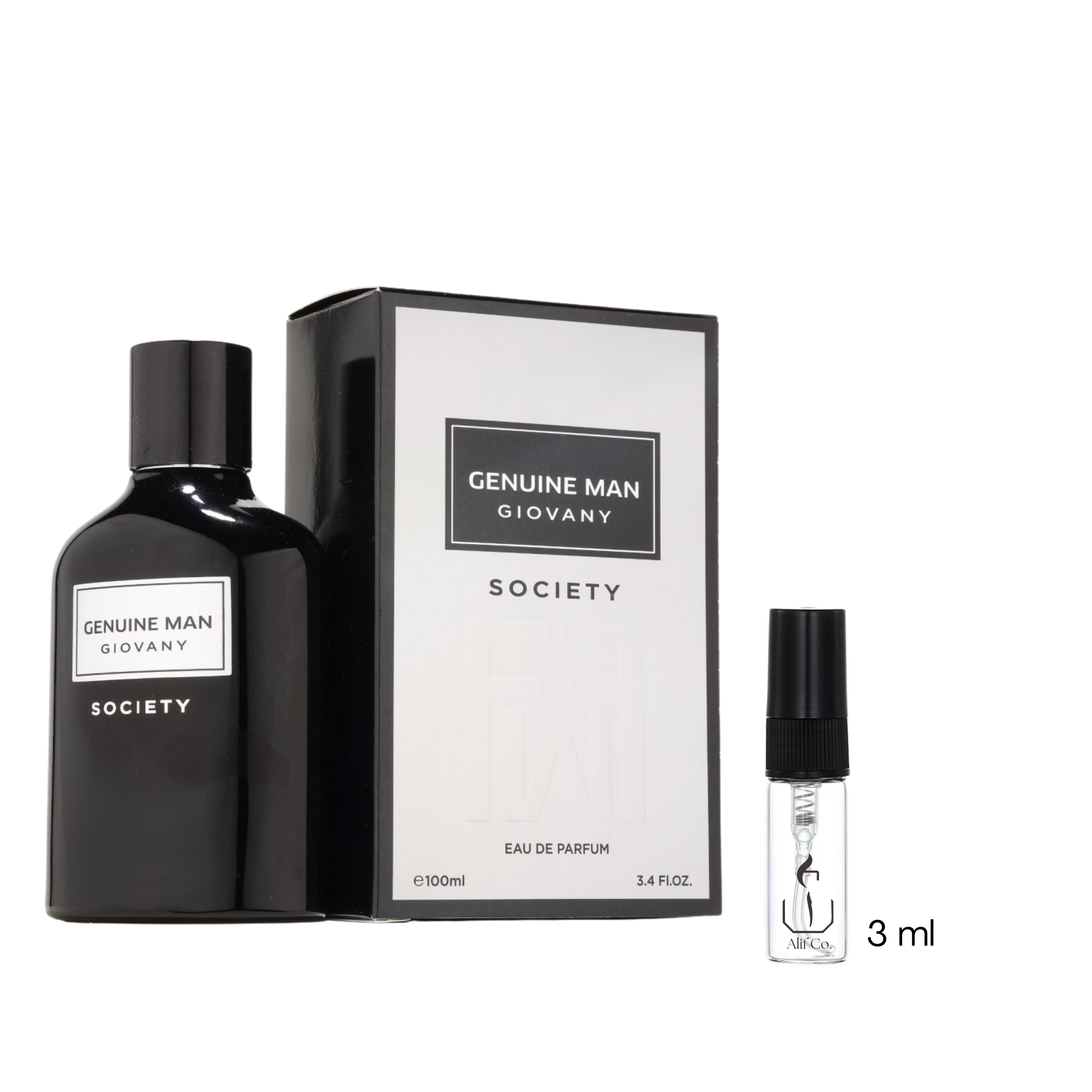 Giovany Genuine Man Society Fragrance World EDP 3 ml