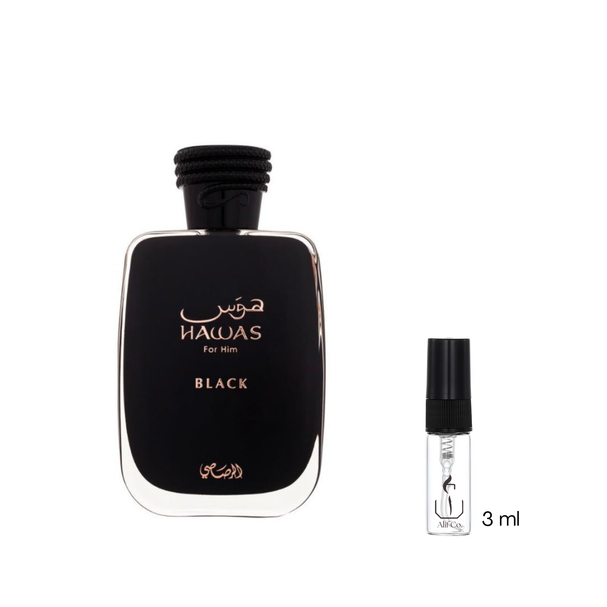 Rasasi Hawas Black EDP 3 ml