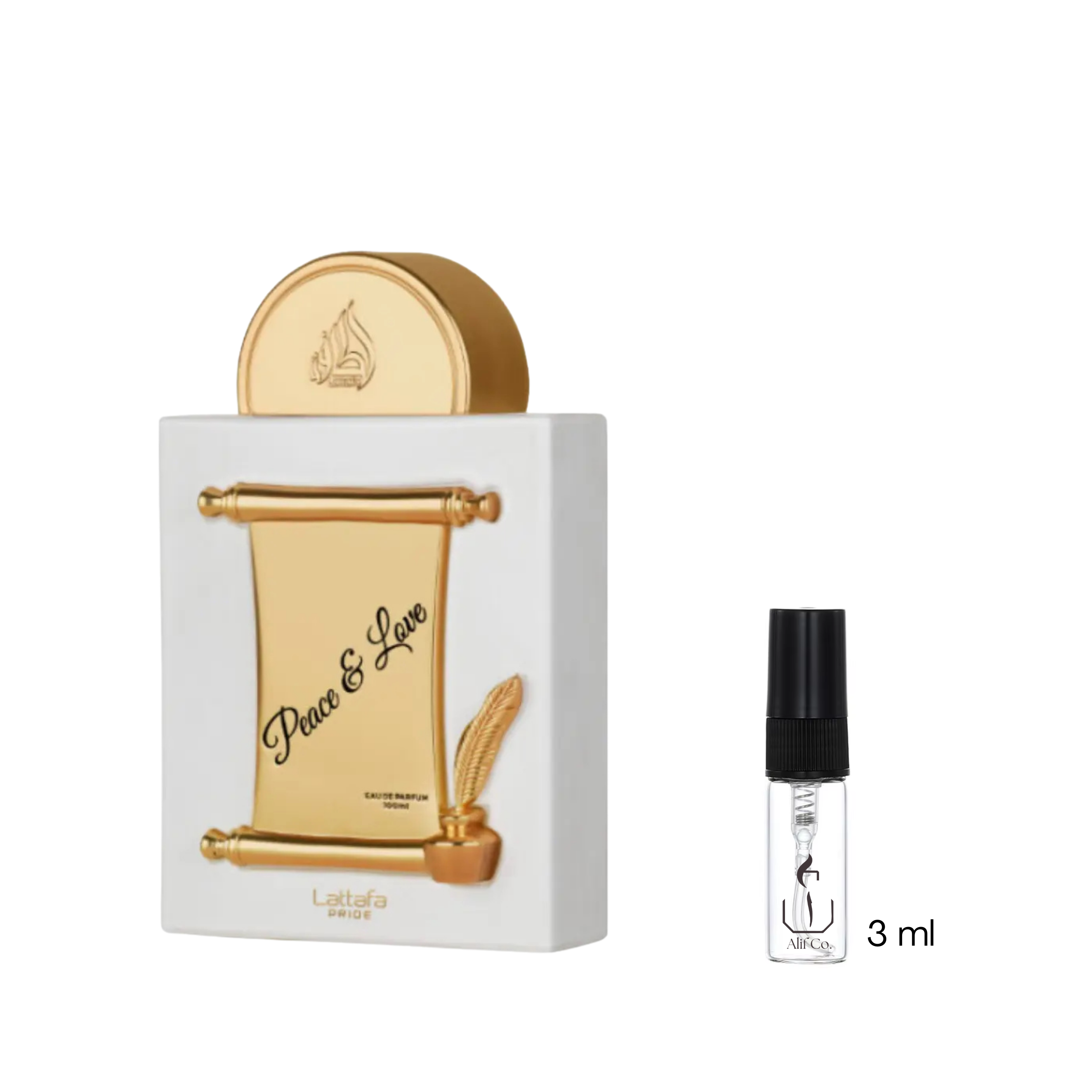 Peace and love Lattafa EDP 3 ml