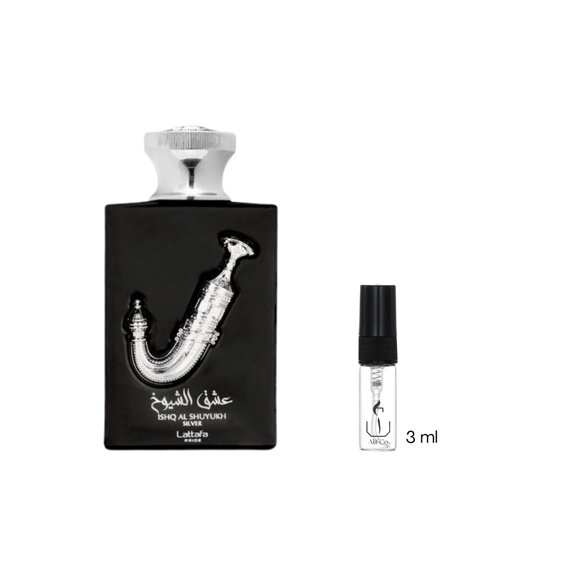 Lattafa Pride Ishq Al Shuyukh Silver EDP 3 ml