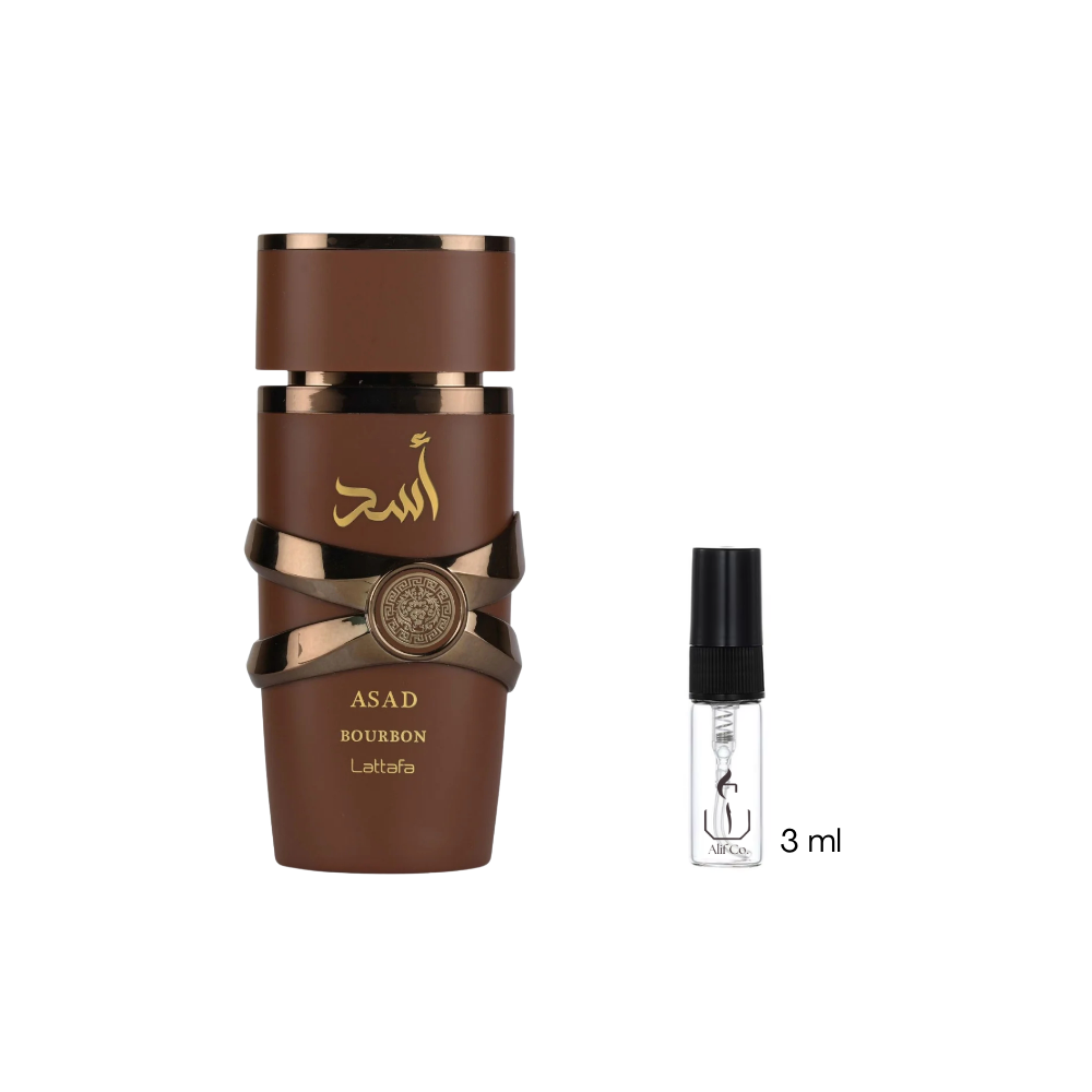 Asad Bourbon Lattafa EDP 3 ml