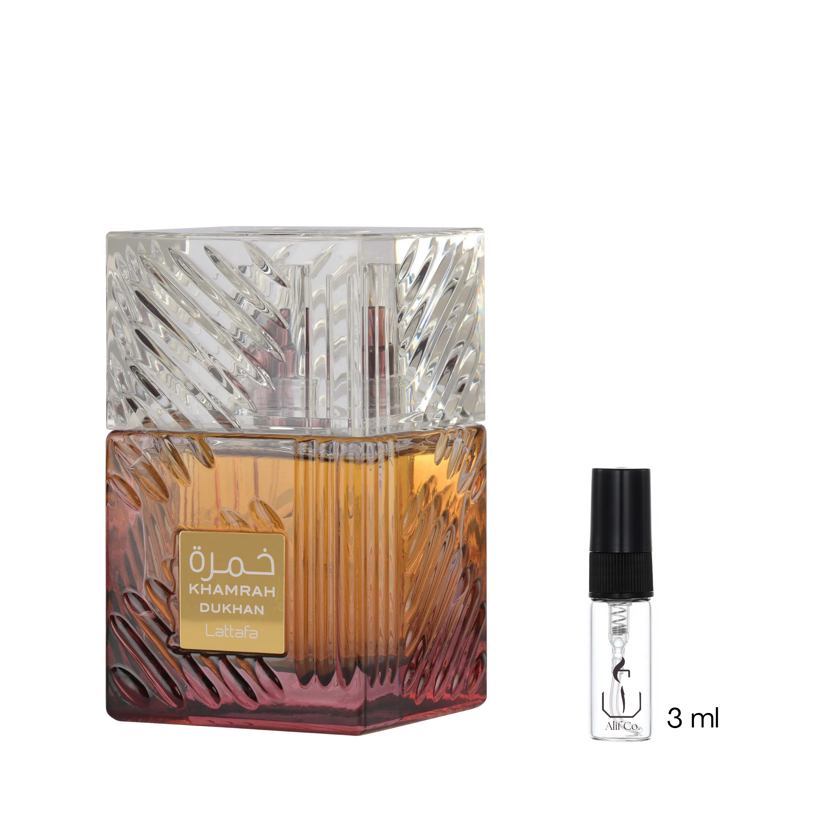 Lattafa Khamrah Dukhan EDP 3 ml