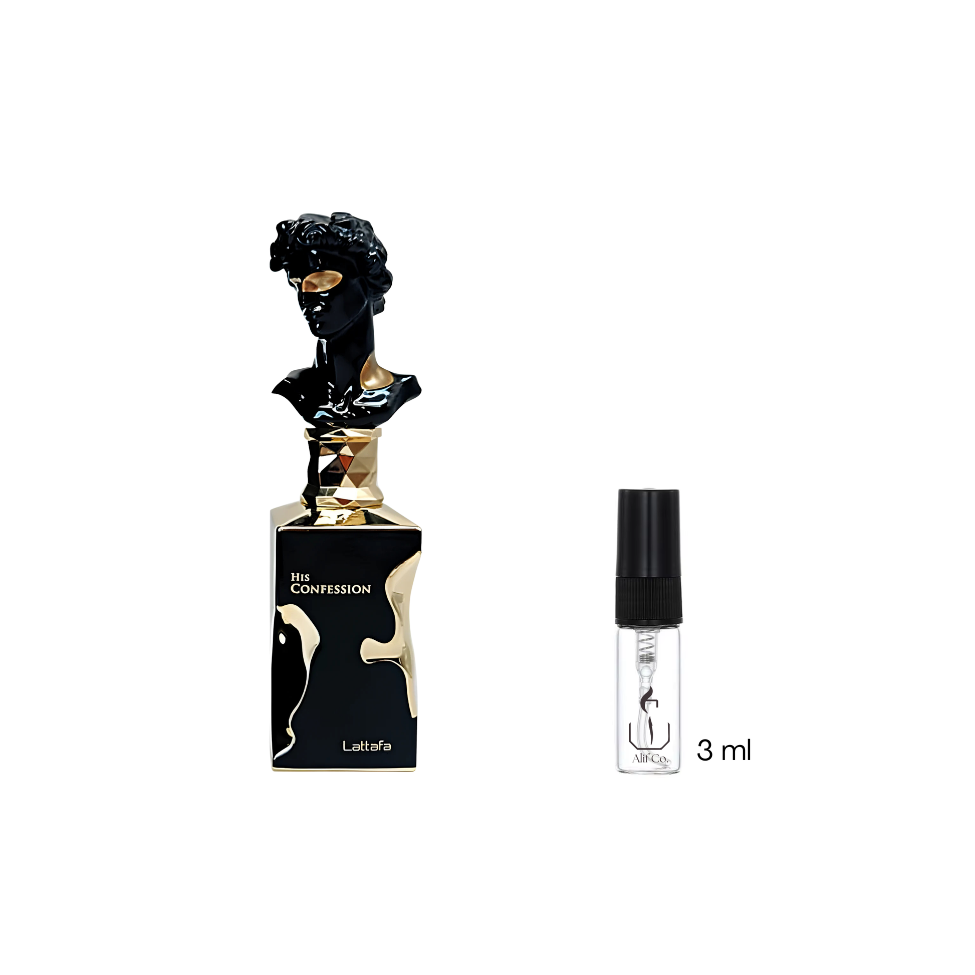 His Confession Lattafa EDP 3 ml