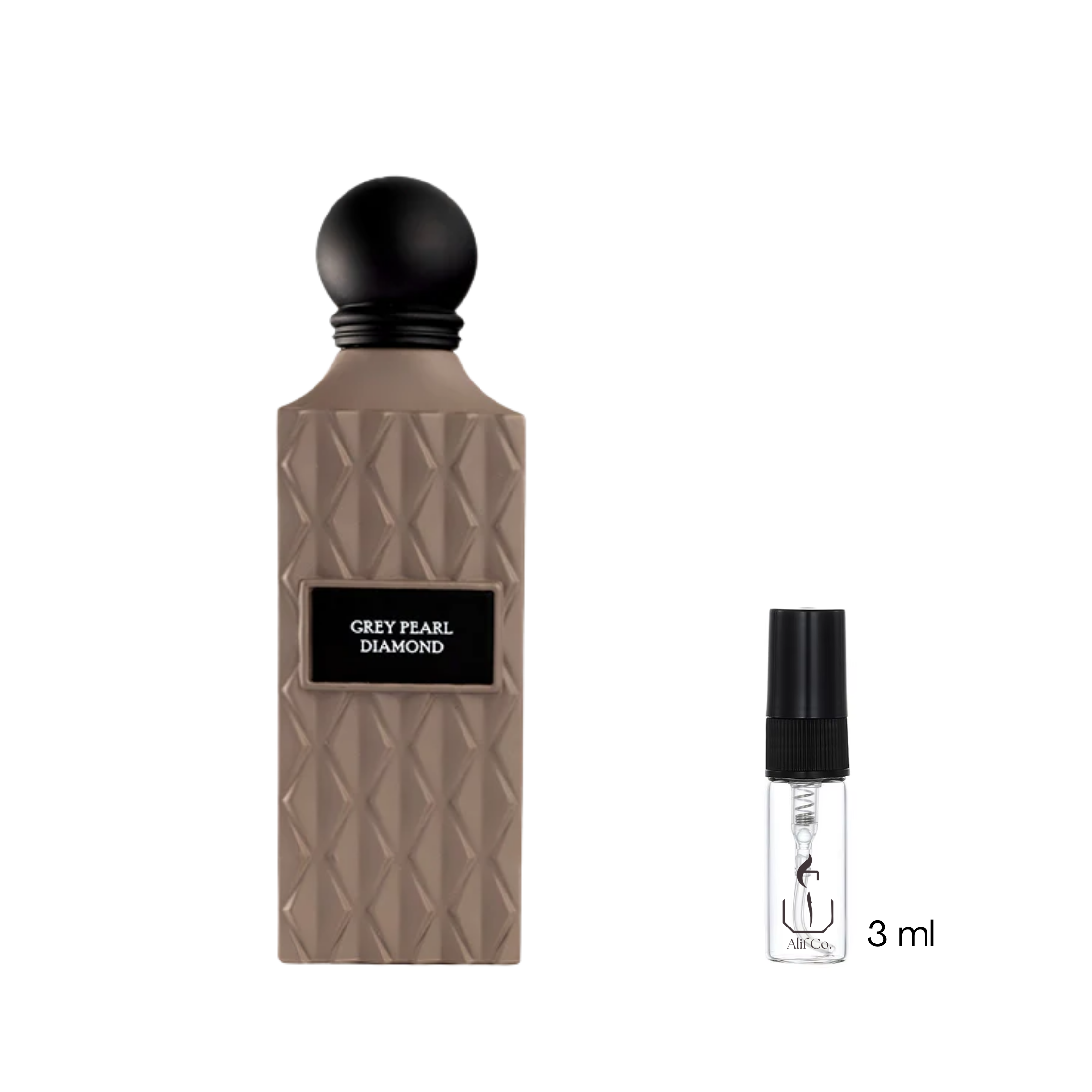 Grey Pearl Diamond Ibrahim Al-Qurashi EDP 3 ml