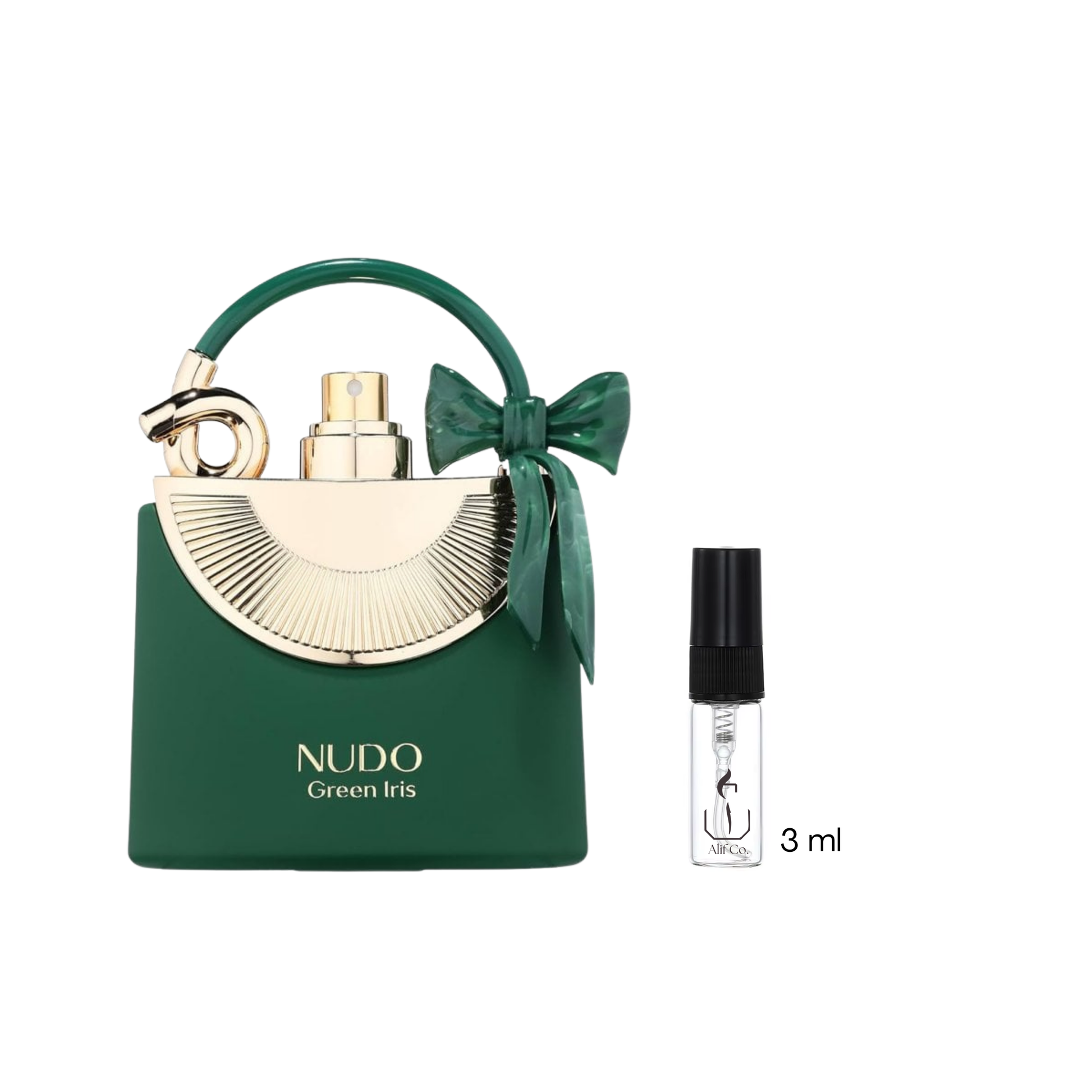 Nudo Green Iris Fragrance World EDP 3 ml