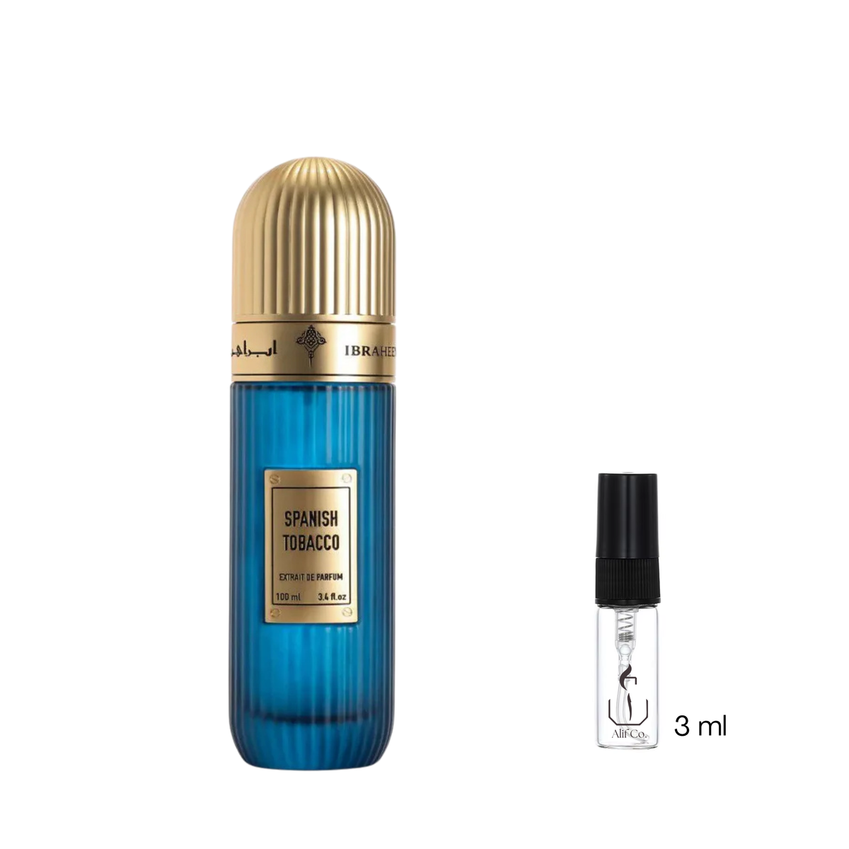 Spanish Tobacco Ibrahim Al-Qurashi EDP 3 ml