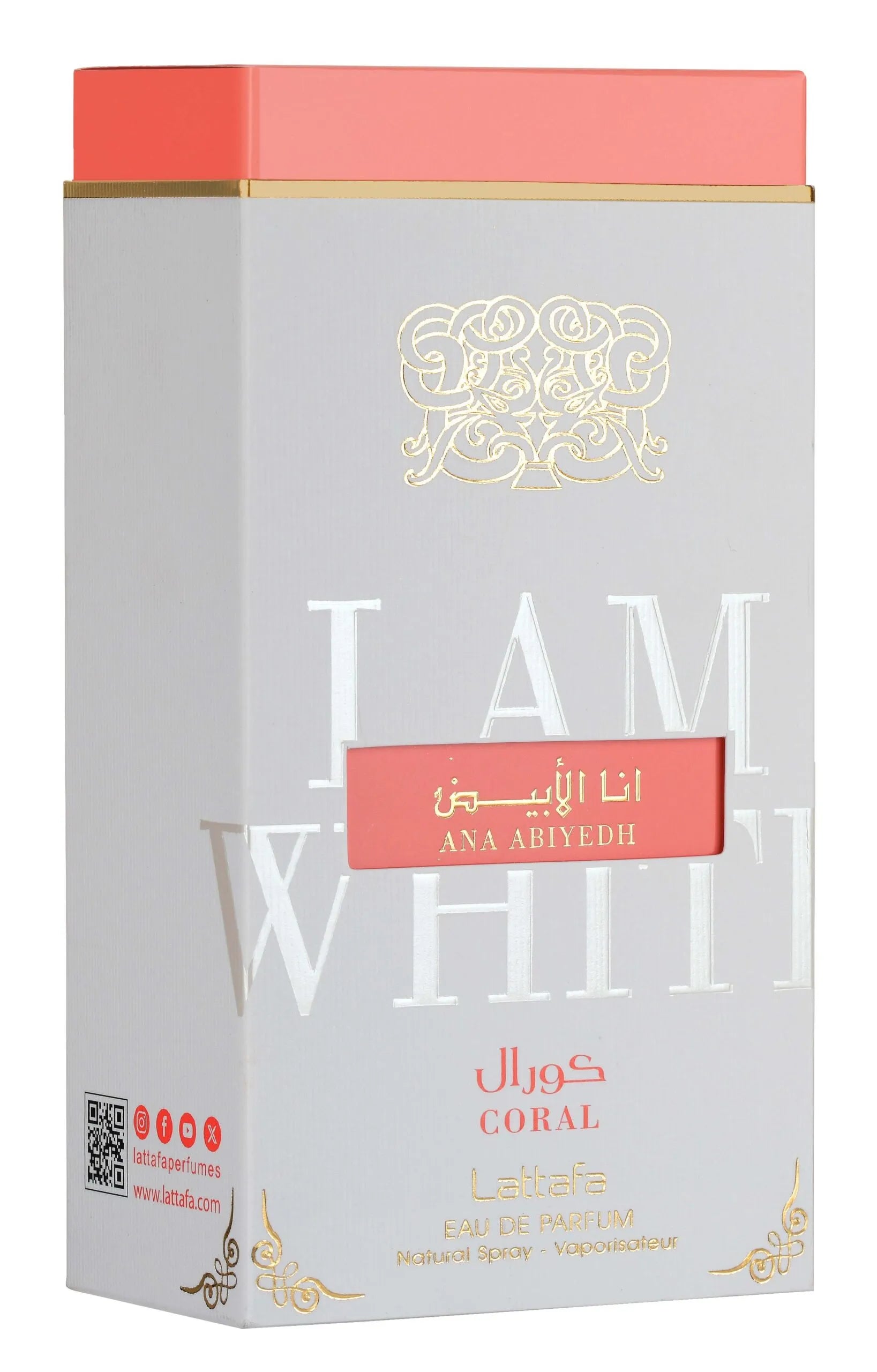 Lattafa Ana Abiyedh Coral EDP 60 ml