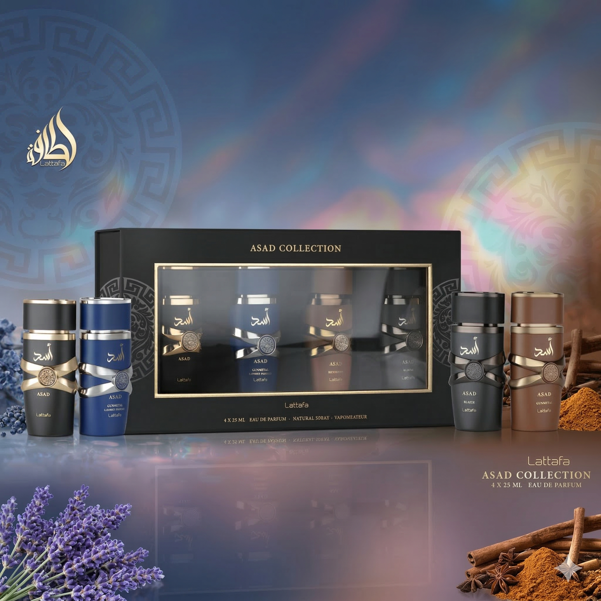 Lattafa Asad Collection EDP 4×25 ml