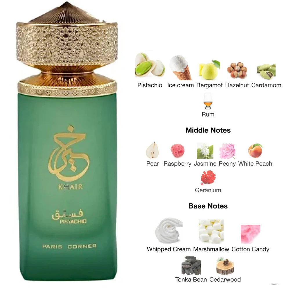 Paris Corner Khair Pistachio EDP 100ml