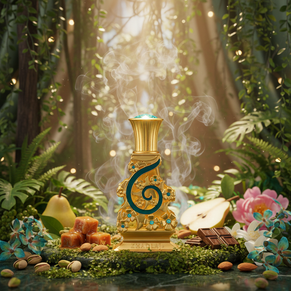 Khadlaj Johayna Green Perfume Oil 20 ml