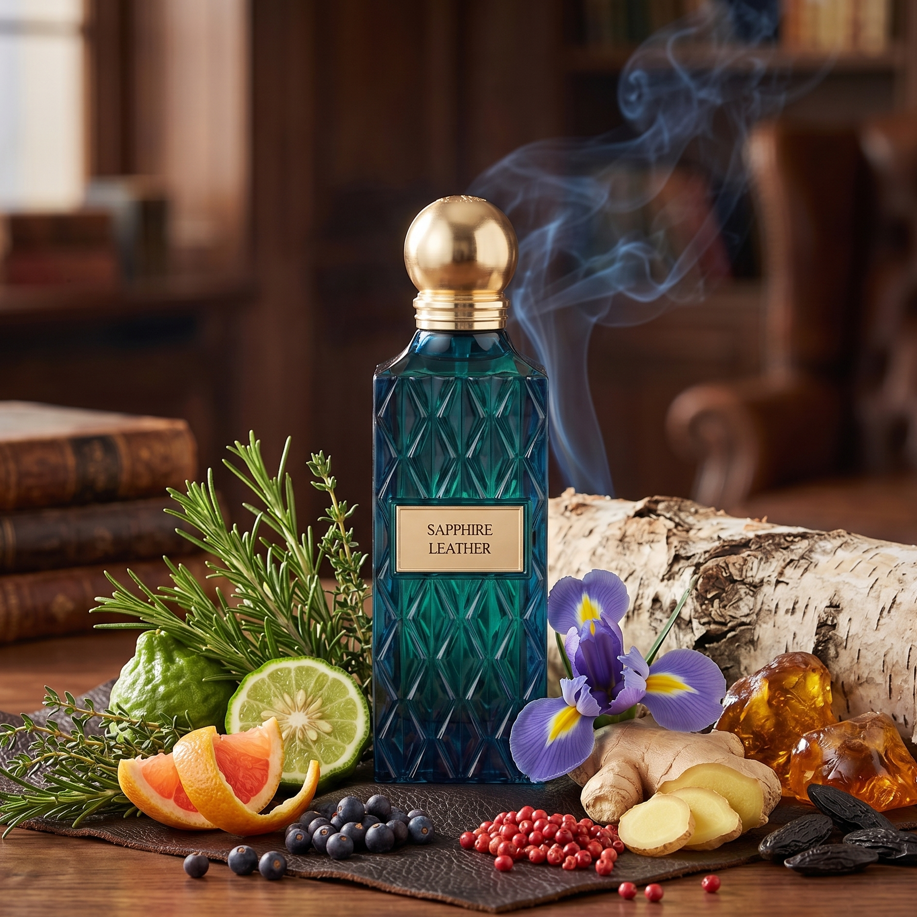 Sapphire Leather Ibrahim Al-Qurashi EDP 150 ml