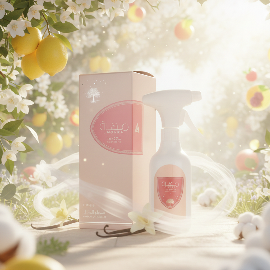 Lattafa Mohra Silky Rose Room Spray 450 ml