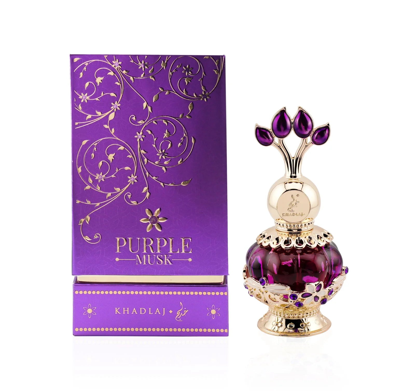 Khadlaj Purple Musk Perfume Oil 20 ml