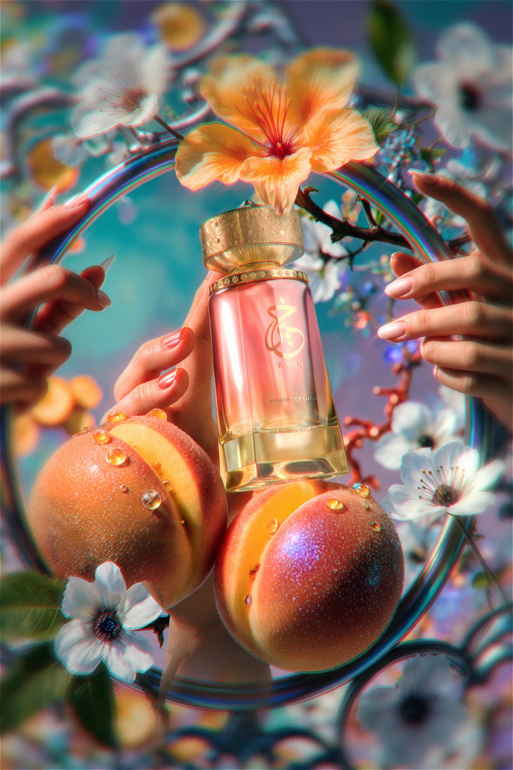 Khair Peach Delulu Paris Corner EDP 100 ml