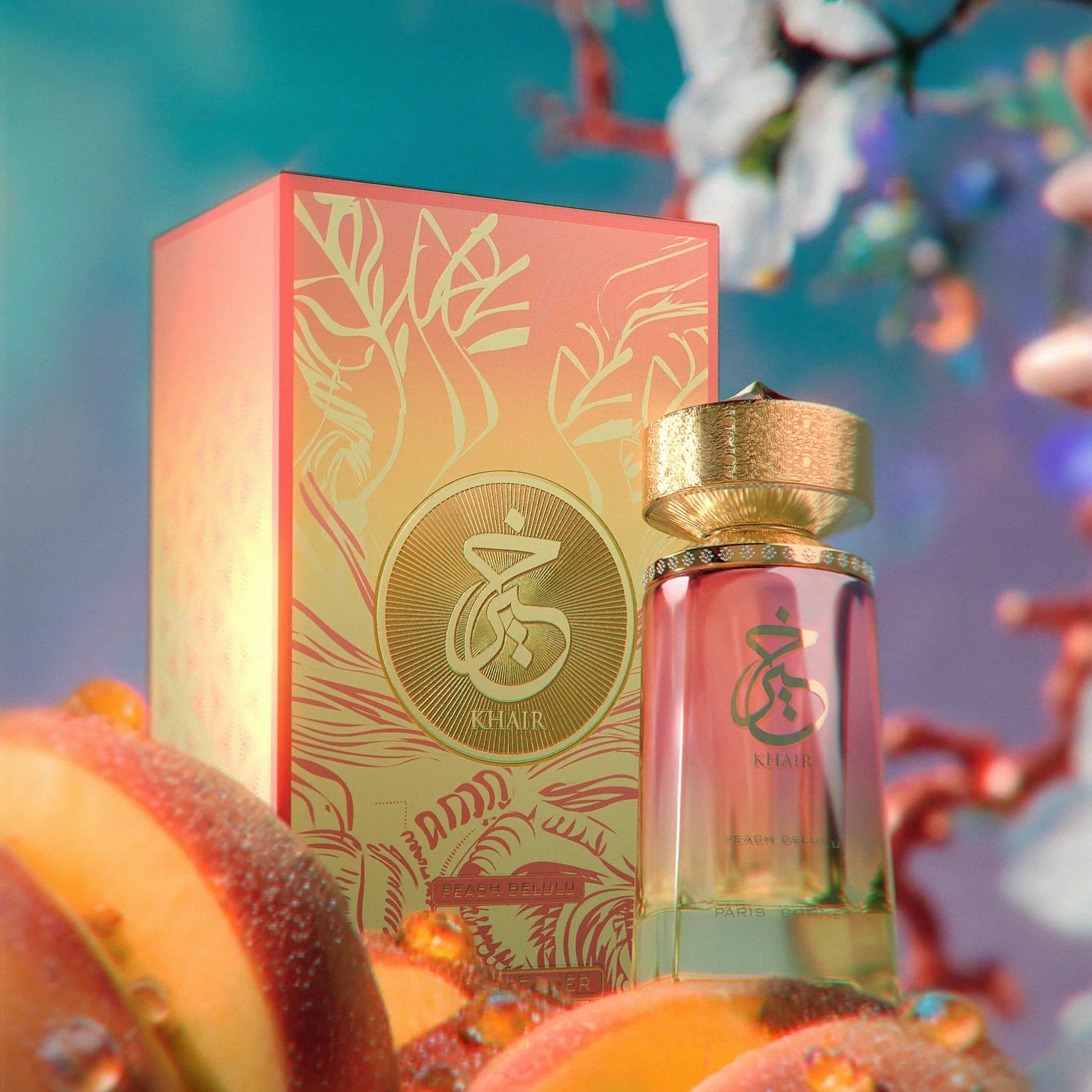 Khair Peach Delulu Paris Corner EDP 100 ml
