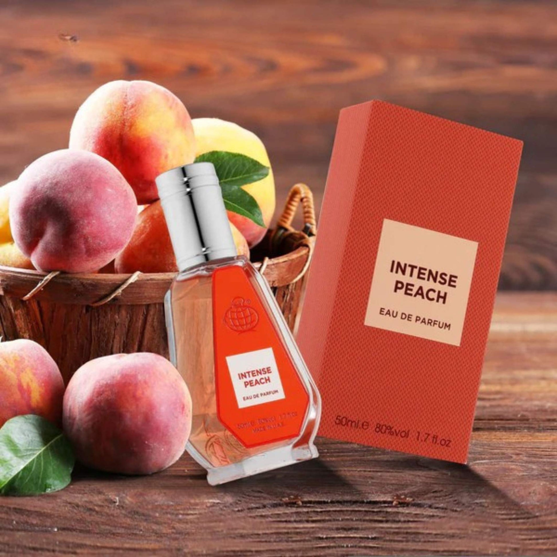 Intense Peach Fragrance World EDP 50 ml