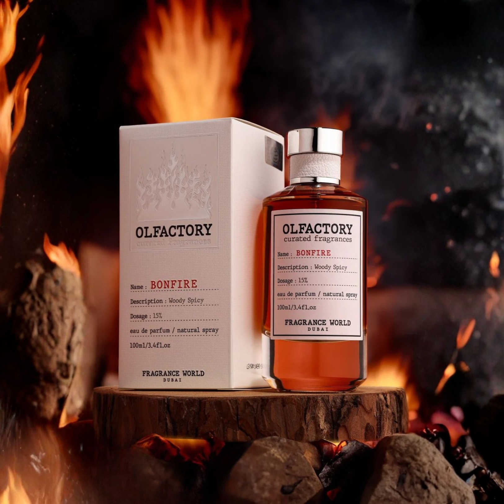 Olfactory Bonfire Fragrance World EDP 100 ml