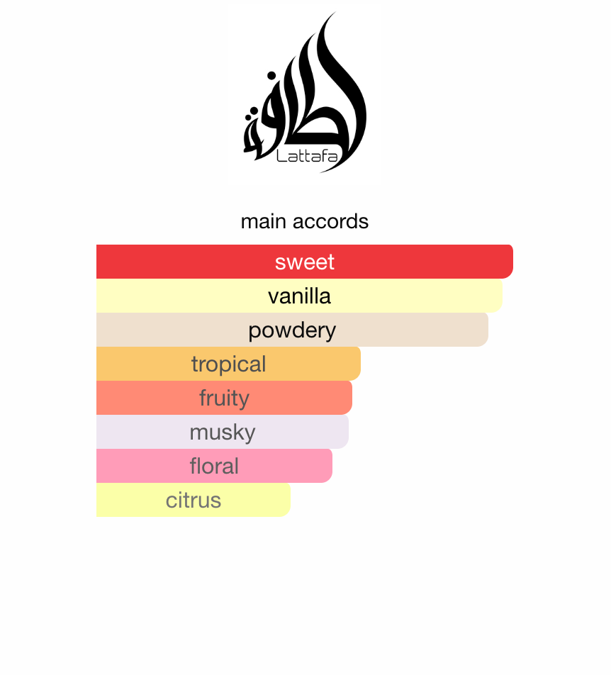 Yara fra Lattafa EDP 100ML